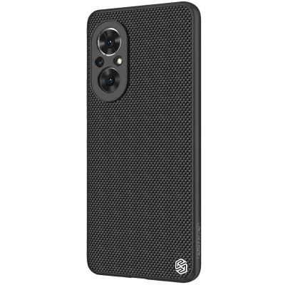 3. Nillkin Textured Case robuste, verstärkte Hülle mit Gelrahmen und Nylonrückseite für Honor 50 SE schwarz