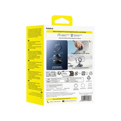 6. Baseus VC2 Flex Universal-Magnet-Autohalterung – Schwarz