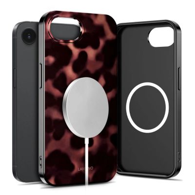 2. Tech-Protect Lamano MagSafe Hülle für iPhone 16e / 17e - schwarz und braun