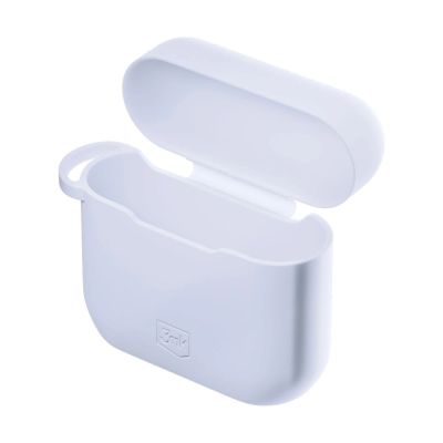 5. 3mk Silikon-AirPods-Hülle für AirPods 3 – weiß