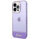 2. Guess Transparente Hülle für iPhone 14 Pro Max – Lila