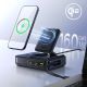 14. Baseus Nomos NH21 Qi2 160W 5-in-1 Kabellose Ladestation mit einziehbarem Kabel – Schwarz