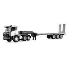 Amewi RC Baustellenfahrzeug G836E Traktor mit Tieflader 1:24 RTR