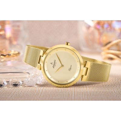6. Atlantic Elegance Damenuhr 29036.45.31MB + Box