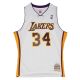 6. Mitchell & Ness Los Angeles Lakers NBA Shaquille O'Neal T-Shirt M SMJY4442-LAL02SONWHIT