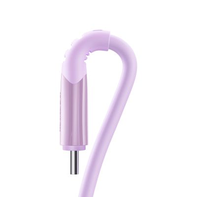 2. Joyroom S-A59 Vibrant Series 3A USB-A - USB-C Kabel 1,2 m - Lila