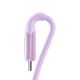 2. Joyroom S-A59 Vibrant Series 3A USB-A - USB-C Kabel 1,2 m - Lila