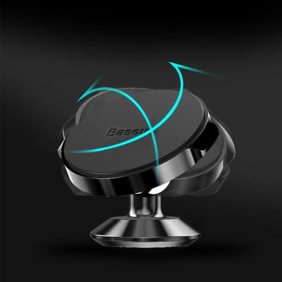 13. Baseus Small Ears Series SUER-B01 Magnetische Auto-Armaturenbretthalterung - Schwarz