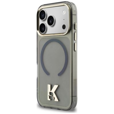 2. Karl Lagerfeld IML K Head Logo MagSafe Hülle für iPhone 17 Pro Max - Schwarz