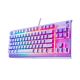 SteelSeries Apex 3 TKL US Tastatur, lavendelfarben