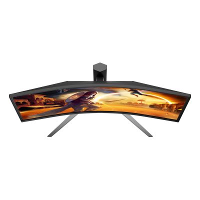 25. AOC G4 CU34G4ZCA Computermonitor 86,4 cm (34") 3440 x 1440 px Wide Quad HD Schwarz, Rot