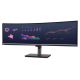 4. Lenovo ThinkVision P49w-30 Computermonitor, 124,5 cm (49 Zoll), 5120 x 1440 Pixel, Dual-WQHD-LED, Schwarz