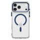 3. Spigen Ultra Hybrid Optik S MagSafe Hülle für iPhone 18 Pro Max / 17 Pro Max – Transparentes Marineblau