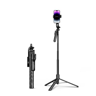 Outdoor-Selfie-Stick – stabiler Handy-/Kamerahalter für Live-Streaming