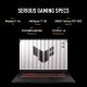 13. ASUS TUF Gaming A18 FA808UM-S9058 Ryzen 7 260 18,0" 2,5K 240Hz IPS-Level 500nits AG 16GB DDR5 5600 SSD512 GeForce RTX 5060 8GB WLAN+BT LAN Kamera 1080p 90Wh Kein Betriebssystem Jaeger Grau
