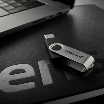 7. Intenso USB 256 GB OFFICE LINE 3.2 Gen1 Silber-Schwarz USB-Stick USB Typ-A 3.2 Gen 1 (3.1 Gen 1) Schwarz, Silber