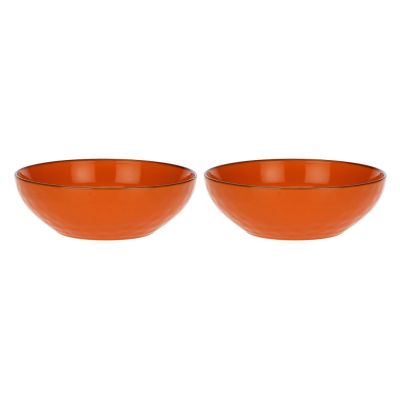 Set mit 2 Concerto Arancione Salatschüsseln – Orange, 26 cm
