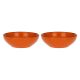 Set mit 2 Concerto Arancione Salatschüsseln – Orange, 26 cm
