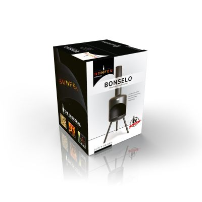 16. Bonfeu Bonselo Gartenkamin schwarz 3901