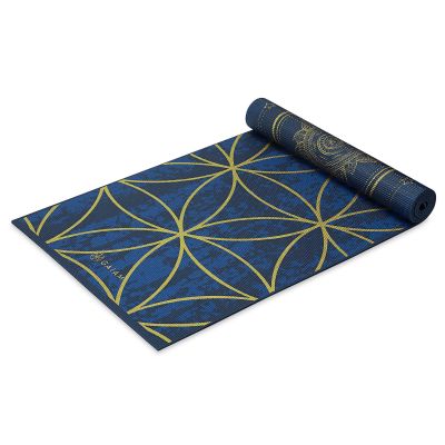 9. Gaiam Sonne und Mond doppelseitige Yogamatte 6 mm 63419