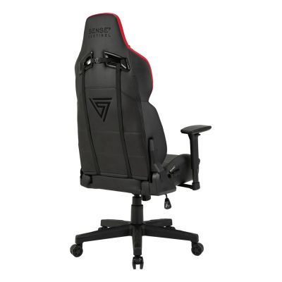 6. SENSE7 Prism Gaming-Stuhl Schalensitz (mit Wiege) Schwarz