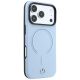4. Mercedes Leder 3D MagSafe Hülle für iPhone 18 Pro / 17 Pro - Blau