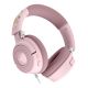 Razer Kraken V4 X – Pikachu & Eevee Edition Kabelgebundenes Gaming-Headset mit Kopfbügel, USB Typ-C / USB Typ-A, Pink