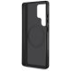 7. AMG Double Layer Rhombs MagSafe Case für Samsung Galaxy S25 Ultra - Schwarz/Rot