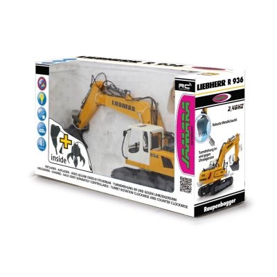 8. Jamara Excavadora Liebherr R936 ferngesteuerter Bagger Modell Elektromotor 1:20