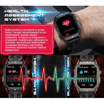 11. Herren-Smartwatch Rubicon RNCF24-1 SCHWARZ