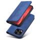 4. Magnet Fancy Case Case für iPhone 13 Pro Cover Card Wallet Card Stand Blau