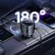 7. Baseus Enjoyment Max 60W Autoladegerät mit einziehbaren USB-C- und Lightning Kabeln – Schwarz
