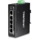 5. TRENDnet Industrie Switch 5 Port Gbit IP30 DIN-Schiene Metall