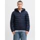 Jack&Jones Herren Daunenjacke JJEBRADLEY LIGHT PUFFER HOOD NOOS 12280970 SKY CAPTAIN