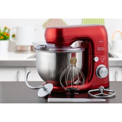 39. ELDOM WRK1250 Küchenmaschine, 800 W, mit verschiedenen Aufsätzen zum Schlagen, Mischen und Kneten, 5-Liter-Metallschüssel, 8 Geschwindigkeitsstufen + Pulsfunktion