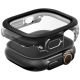 2. Uniq Voute Schutzhülle aus gehärtetem Glas für Apple Watch Ultra 49 mm, Schwarz