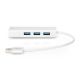 7. USB-3.0-SuperSpeed-Hub mit 3 Ports und Gigabit-LAN-Adapter, Aluminium