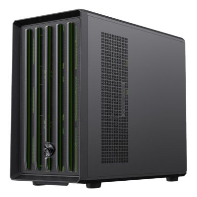 5. GameMax CLAW 360 BK Micro Tower Schwarz