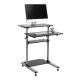 6. LogiLink BP0070 Computertisch Schwarz, Grau