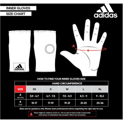 16. adidas Super Padded Innenhandschuhe ADIBP02S