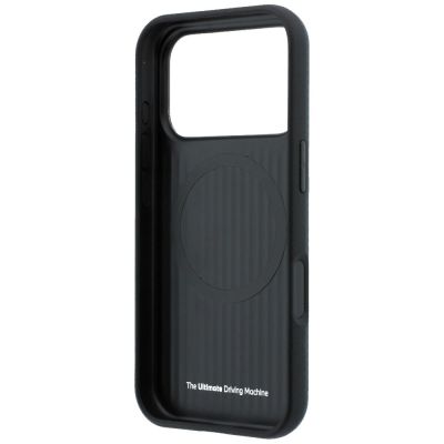 7. BMW M Quadrille Kevlar Metal Logo MagSafe Hülle für iPhone 18 Pro Max / 17 Pro Max – marineblau