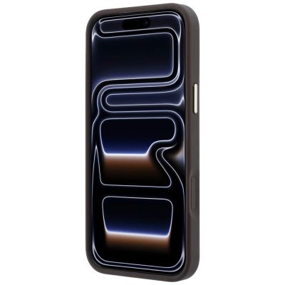 5. Guess Ring Stand 360 4G Classic Logo MagSafe Hülle für iPhone 18 Pro / 17 Pro - Braun