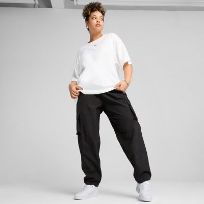 5. Puma ESS Relaxed Tee Damen-T-Shirt Weiß 684971 02