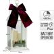 5. LED-ADVENTSLATERNE 49 CM WEISS 3 KERZEN