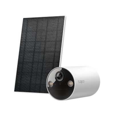 TP-Link Tapo C410 Kit Kugelförmige IP-Sicherheitskamera für den Außenbereich, 2304 x 1296 px, Decken-/Wandmontage