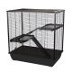 INTER-ZOO Frodo + schwarzer Kunststoff 780x480x800