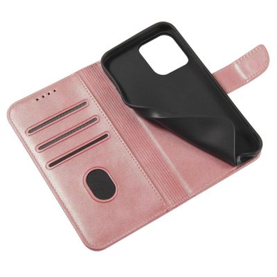 5. Magnet Case mit Klappe für Samsung Galaxy S24 FE – rosa