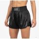 Schwarze Muay-Thai-Shorts für Damen von COMBATWEAR | DBX Bushido