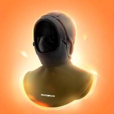 10. Rockbros YPP034 wind- und wasserdichte Sport-Sturmhaube – Schwarz