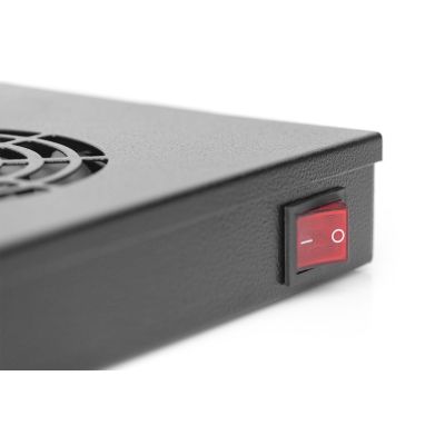 3. Digitus Lüftereinheit mit variabler Einbauhöhe 483 mm (19")